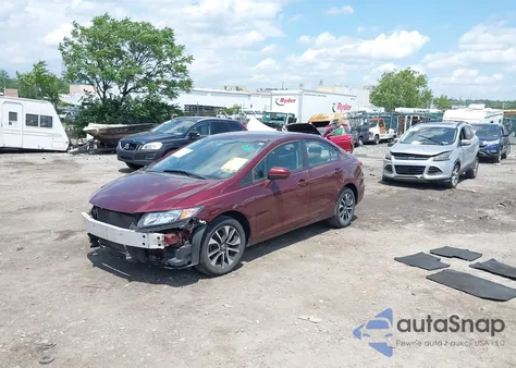 2015 Honda Civic Ex from USA, damaged, VIN 19XFB2F84FE226250